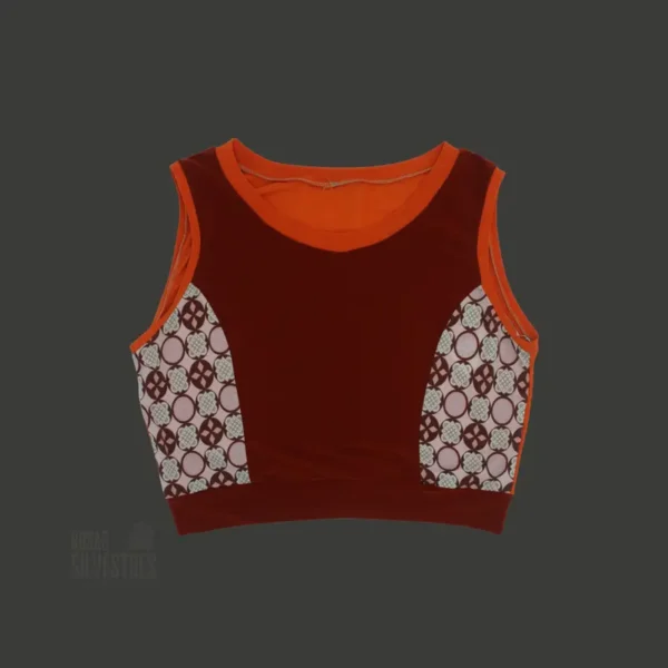 Crop Top Terracota Baldosas