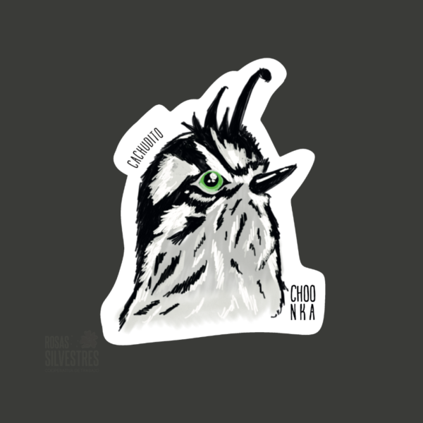 Sticker de ave: Cachudito