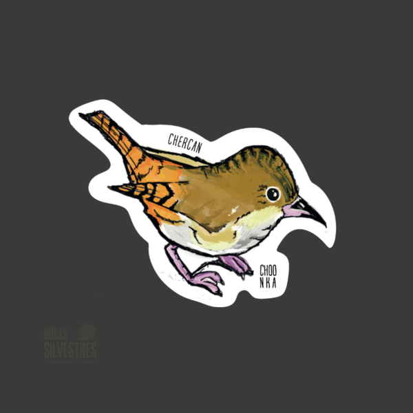 Sticker de ave: Chercan