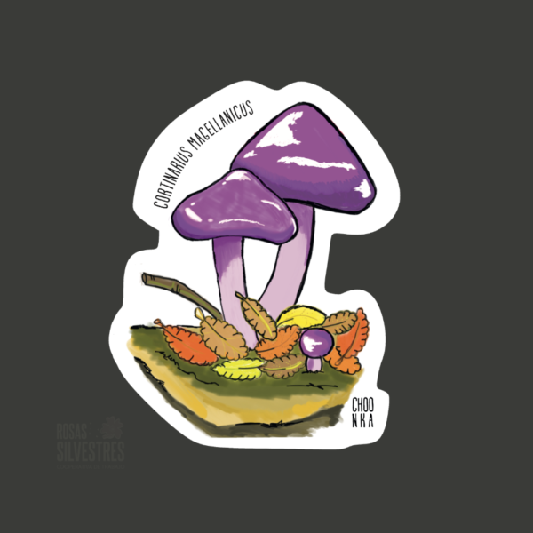 Sticker de hongo: Cortinarius Magellanicus