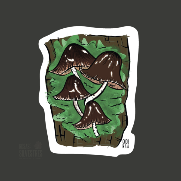 Sticker de hongo: Mycenas