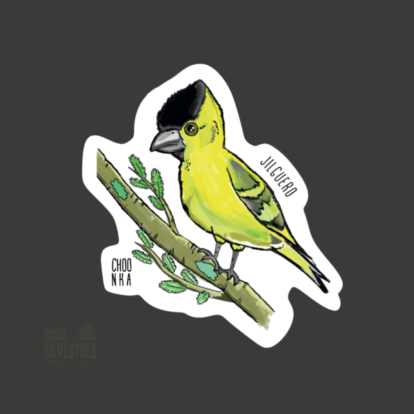 Sticker de ave: Jilguero