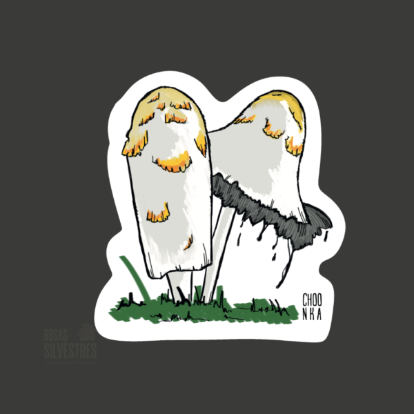 Sticker de hongo: Coprinus comatus