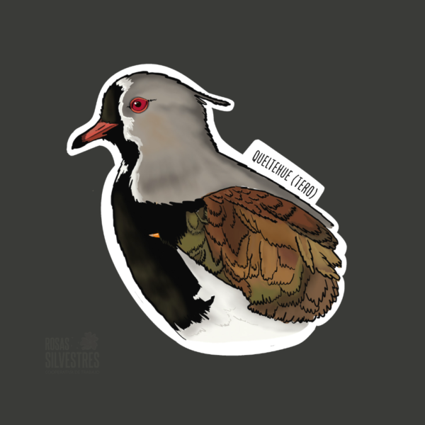 Sticker de ave: Queltehue - tero