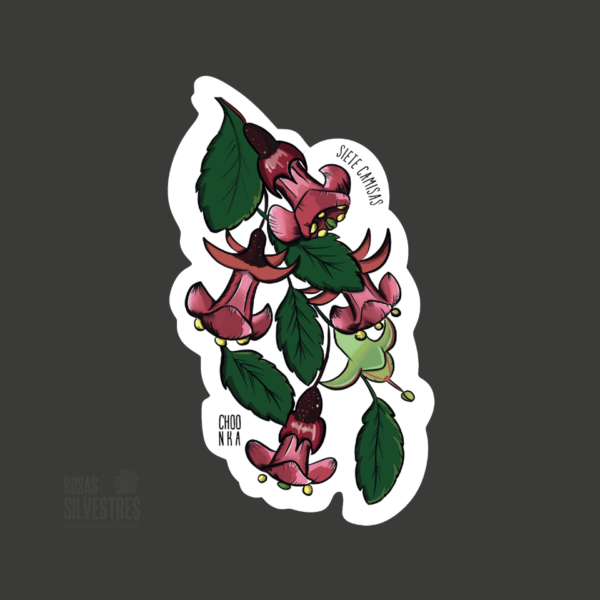 Sticker de flora: Siete camisas
