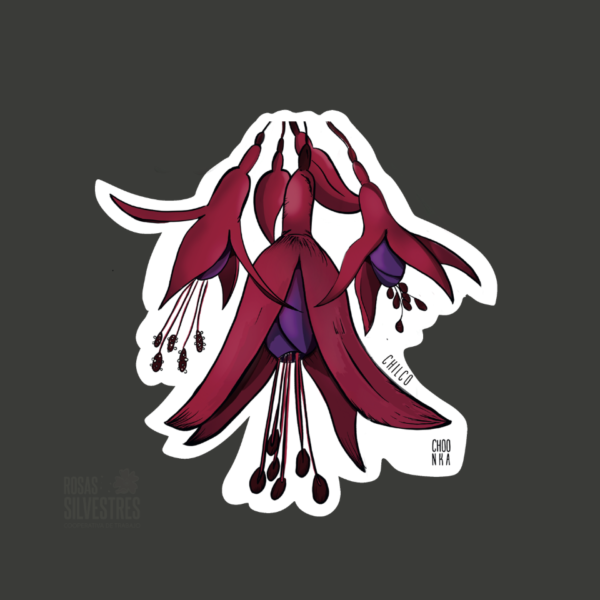 Sticker de flora: Chilco